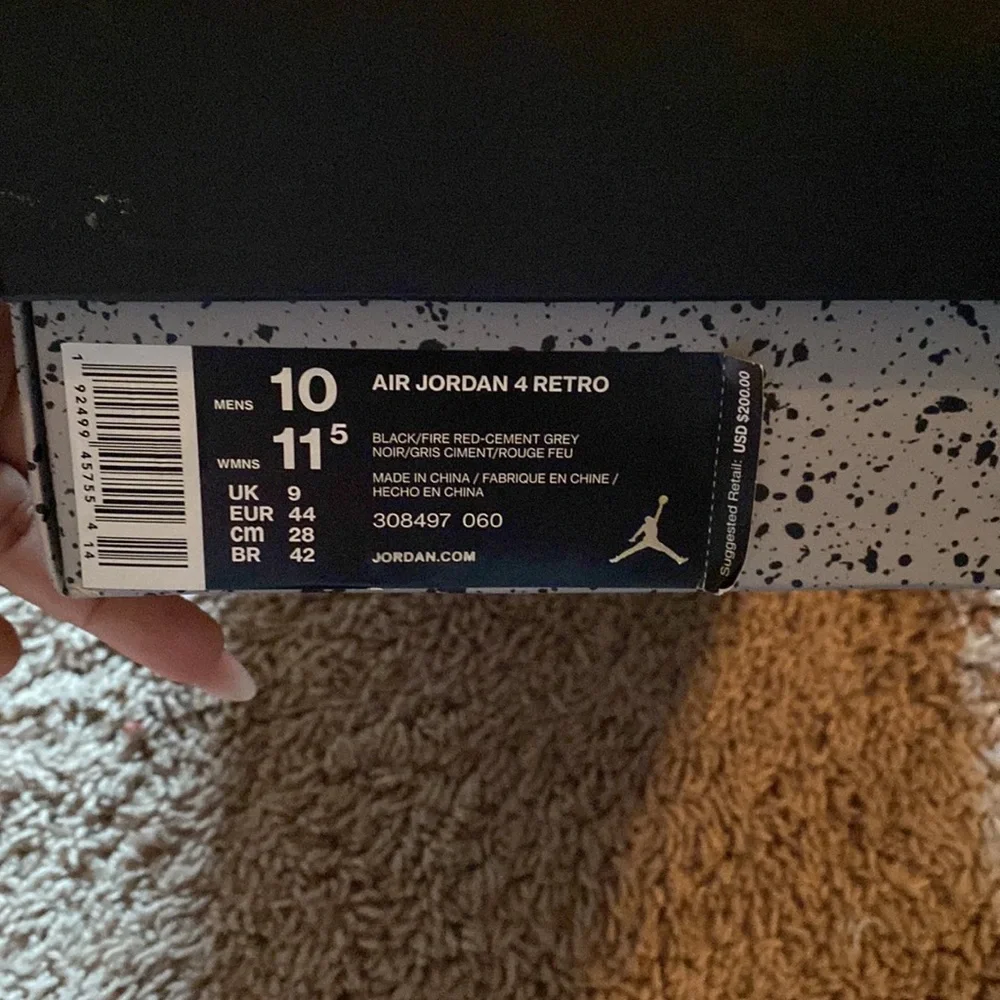 Jordan retro 4s - Picture 5 of 7